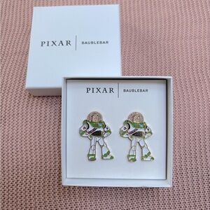 Pixar BaubleBar Buzz Lightyear Earrings NEW